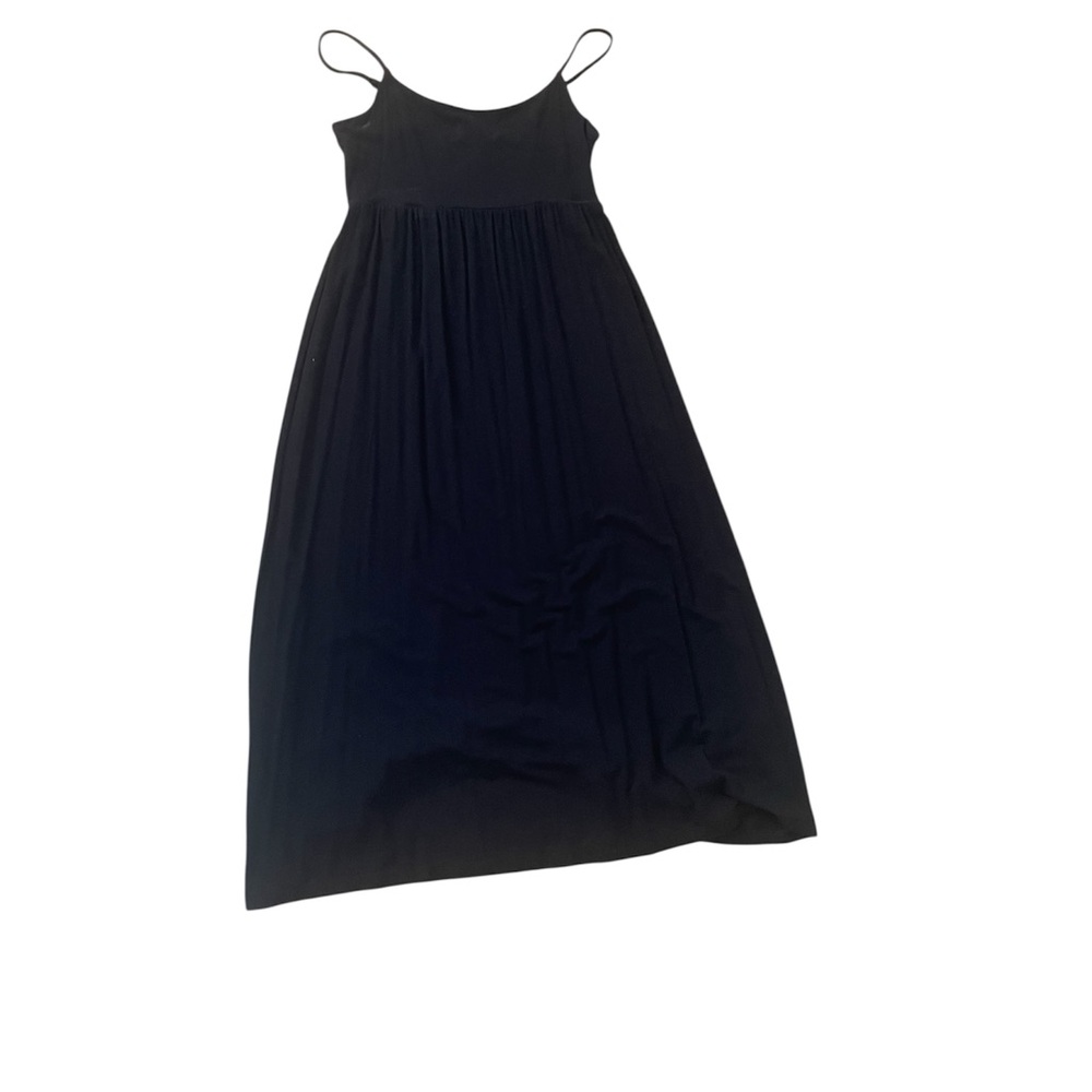 Old Navy Black Midi Dress